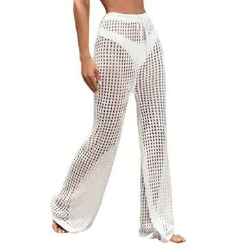 Stylish Verdusa Women's Crochet Beach Pants for Summer