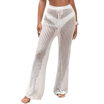 Stylish Verdusa Women's Crochet Beach Pants for Summer