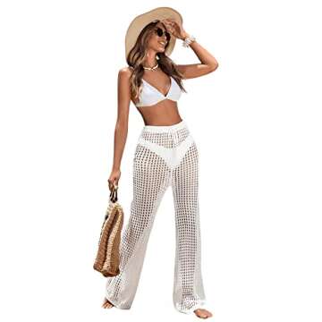 Stylish Verdusa Women's Crochet Beach Pants for Summer