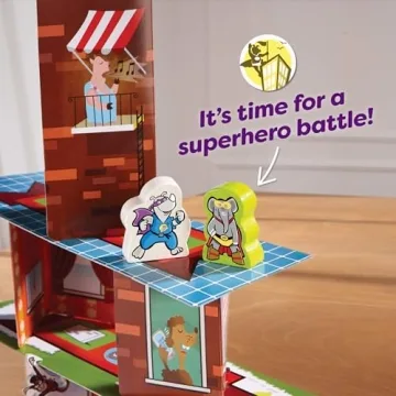 HABA Rhino Hero Super Battle Exciting Family Stacking Game