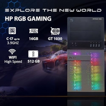 Dell Optiplex 7020 Gaming Desktop PC - Intel i7 & 16GB RAM