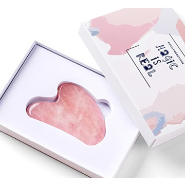Rose Quartz Gua Sha Massager Radiant Skin Care Tool