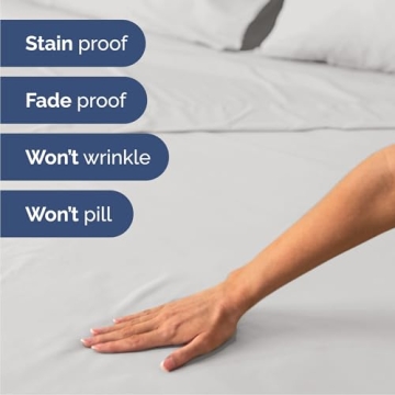 Queen Size Cooling Sheet Set - Luxurious & Breathable