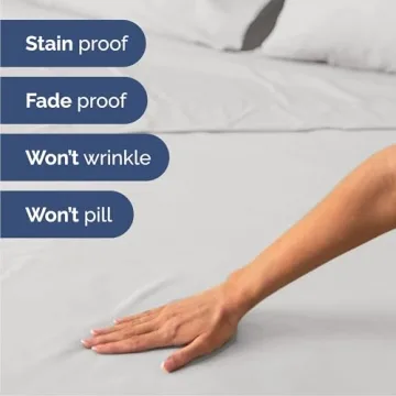 Queen Size Cooling Sheet Set - Luxurious & Breathable