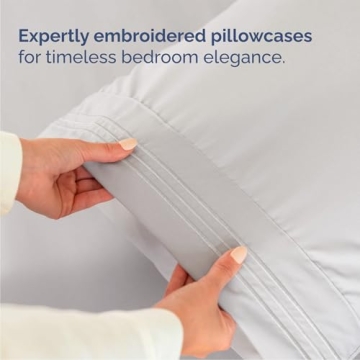 Queen Size Cooling Sheet Set - Luxurious & Breathable