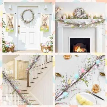 Easter Garland for Redeemed Festivities and Decor