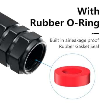 Durable Tire Valve Stem Caps for All Vehicles - 4pcs