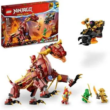 LEGO NINJAGO Heatwave Lava Dragon 71793 Building Set