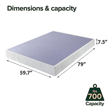 Superior ZINUS Metal Box Spring for Better Sleep Support