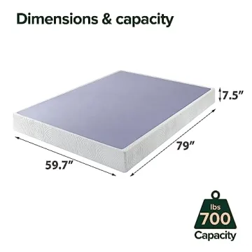 Superior ZINUS Metal Box Spring for Better Sleep Support