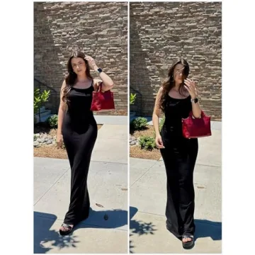 SHAPERIN Bodycon Maxi Dress for Summer Style and Comfort