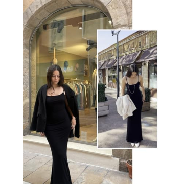 SHAPERIN Bodycon Maxi Dress for Summer Style and Comfort