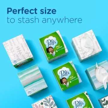Puffs Plus Lotion Facial Tissues for Soft Skin Relief