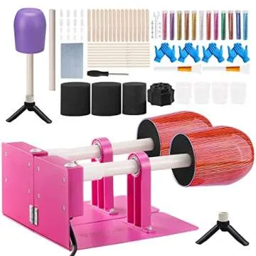 VEVOR Double Cup Turner for DIY Glitter & Epoxy Tumblers