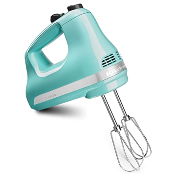 KitchenAid 5 Ultra Power Hand Mixer KHM512 Aqua Sky