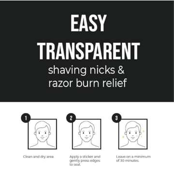 NICK FIX Gifts for Dad, Mens Gifts Ideas, Mens Accessories for Shaving, Gift Sets for Men, Guy Gifts, Gift for Husband, Gifts for Him, Styptic Pencil Alternative Beard Care Travel Gift FSA Eligible