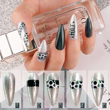 YaoShun Gel Polish Kit - 6 Colors Gel Polish Set UV LED Nail Gel, Soak Off Nail Gel Manicure Nail Art Kit