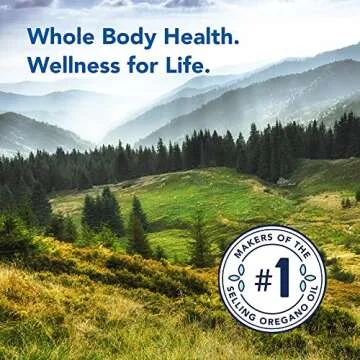 NORTH AMERICAN HERB & SPICE Oreganol P73-60 Gelcaps - Immune System Support - Unprocessed, Vegan Friendly Wild Oregano - Mediterranean Source - Non-GMO - 60 Servings