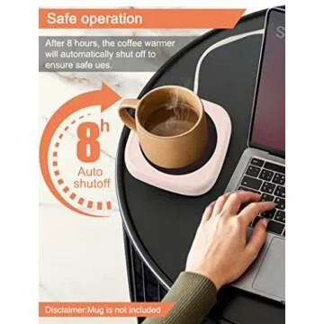 Coffee Mug Warmer with 2 Temperature Settings for Effective Heating