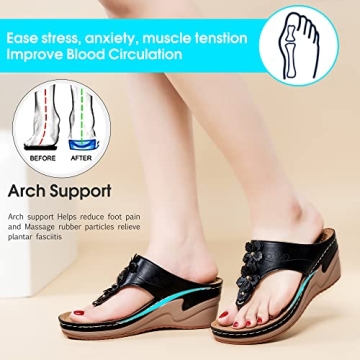 Comfortable Wedge Sandals for Women Stylish Summer Wear