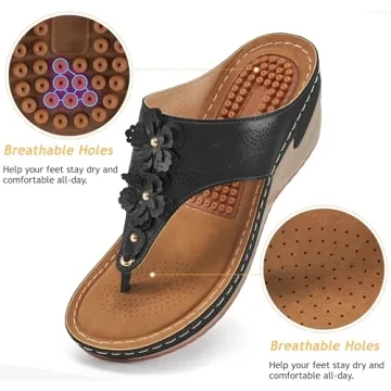 Comfortable Wedge Sandals for Women Stylish Summer Wear