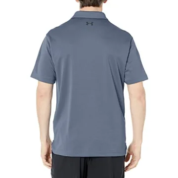 Under Armour Men's Tech Golf Polo Small - Downpour Gray