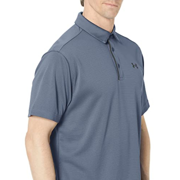 Under Armour Men's Tech Golf Polo Small - Downpour Gray
