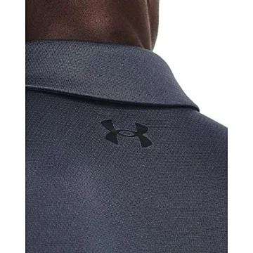 Under Armour Men's Tech Golf Polo Small - Downpour Gray
