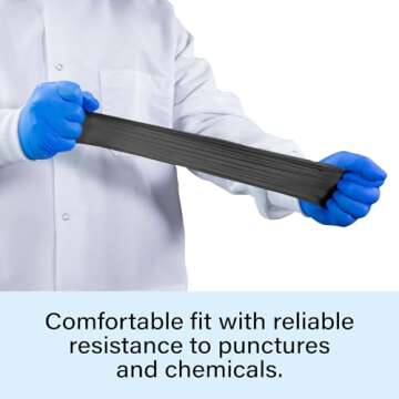 1st Choice Black Nitrile Disposable Gloves for Cooking