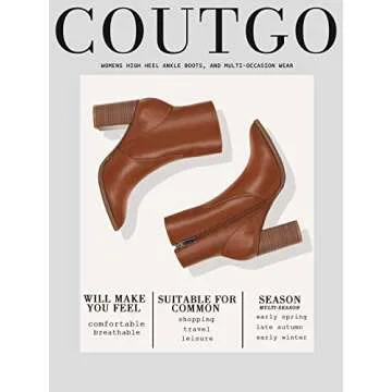 Chic Women’s High Heel Chelsea Ankle Boots for Winter