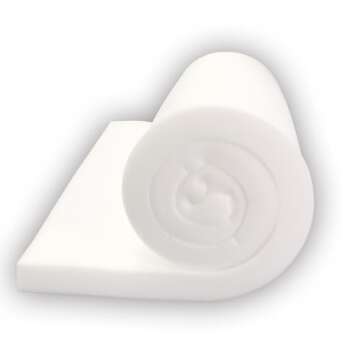 Foamy Foam High Density 2" Thick, 24" Wide, 72" Long Upholstery Foam for Cushion Replacement