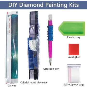 Butterfly Diamond Art Kit for All Ages - DIY Craft Kits