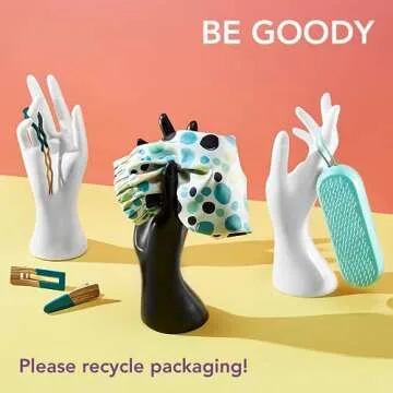 Eco-Friendly GOODY Planet Claw Clips - Stylish Hair Accessories