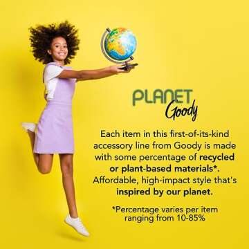 Eco-Friendly GOODY Planet Claw Clips - Stylish Hair Accessories