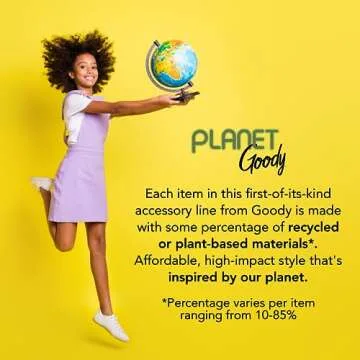 Eco-Friendly GOODY Planet Claw Clips - Stylish Hair Accessories