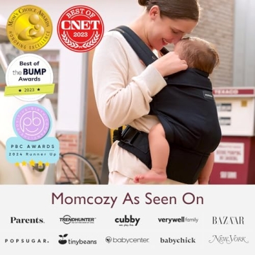 Momcozy Baby Carrier - Ergonomic & Comfortable All-in-One Babywearing Solution
