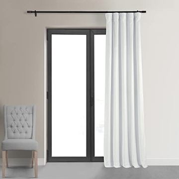 Luxurious HPD Velvet Thermal Blackout Curtains - 120 Inch