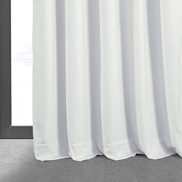 Luxurious HPD Velvet Thermal Blackout Curtains - 120 Inch