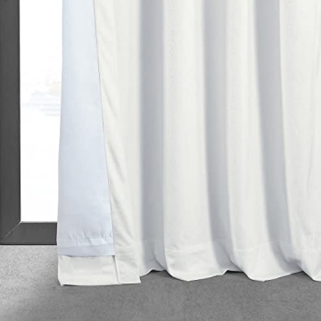 Luxurious HPD Velvet Thermal Blackout Curtains - 120 Inch