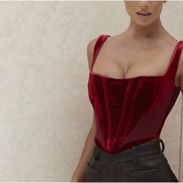 hirigin Sexy Women Push Up Bustiers Corsets Strapless Off Shoulder Slim Crop Tops Clubwear Party Outwear …