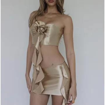 Trendy Y2K Ruffles Fairy Skirts Set for Fashion Lovers