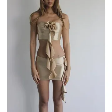 Trendy Y2K Ruffles Fairy Skirts Set for Fashion Lovers