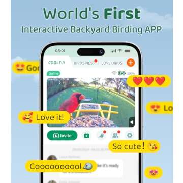HIXX Smart Bird Feeder with HD Camera & AI Recognition