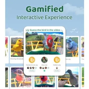 HIXX Smart Bird Feeder with HD Camera & AI Recognition