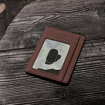 Buffway Slim RFID Blocking Leather Wallet for Everyone