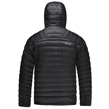 HARD LAND Men's Lightweight Packable Down Jacket 5 Pockets