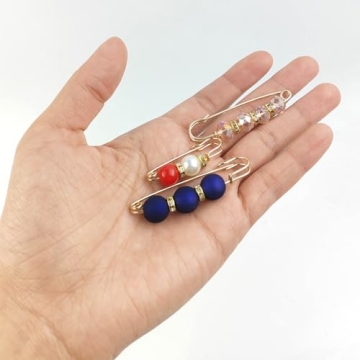 Stylish 75PCS TIHOOD Pearl Brooch Set for Fashion Lovers