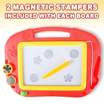 ArtCreativity Magnetic Doodle Board Set for Kids