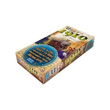 Ticket to Ride USA 1910 Board Game EXPANSION - Train Route-Building Strategy Game, Fun Family Game f...