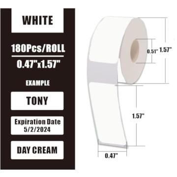 D30 Label Tape 540 Labels for Phomemo D30 Thermal Printer